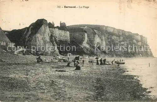 AK / Ansichtskarte Berneval_sur_Mer La Plage Berneval_sur_Mer