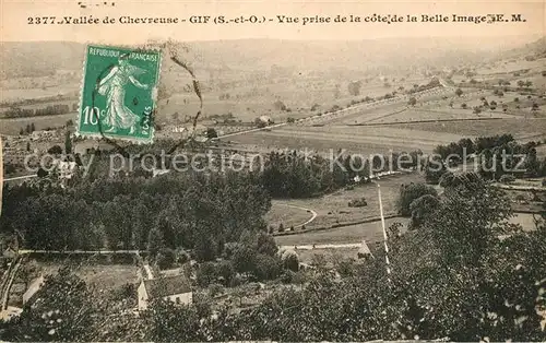 AK / Ansichtskarte Gif sur Yvette Vue prise de la cote de la Belle Image Gif sur Yvette