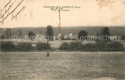 AK / Ansichtskarte Perriers sur Andelle Vue des Chatiaux Perriers sur Andelle