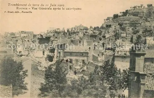 AK / Ansichtskarte Rognes Vue generale apres le catalysme Rognes