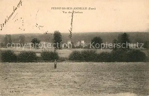AK / Ansichtskarte Perriers sur Andelle Vue des Chatiaux Perriers sur Andelle