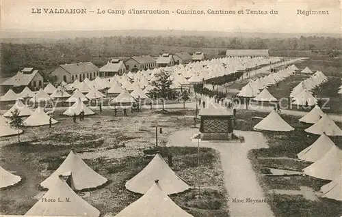 AK / Ansichtskarte Le_Valdahon Le Camp dinstruction Cuisines Cantines et Tentes du Regiment Le_Valdahon