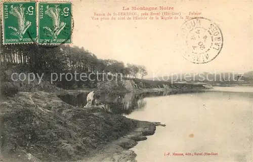 AK / Ansichtskarte Revel_Haute Garonne Bassin de Saint Ferreol Falaise Montagne Noire Revel Haute Garonne