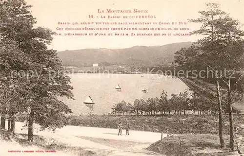 AK / Ansichtskarte Revel_Haute Garonne Bassin de Saint Ferreol Montagne Noire Revel Haute Garonne