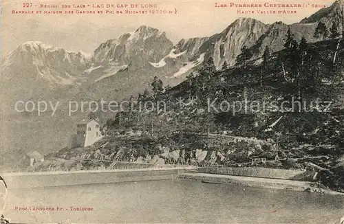 AK / Ansichtskarte Saint Lary Soulan Lac de Cap de Long Pyrenees Saint Lary Soulan