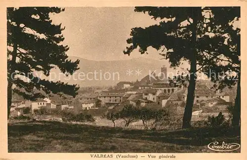 AK / Ansichtskarte Valreas Vue generale Valreas