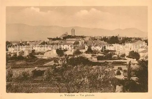 AK / Ansichtskarte Valreas Vue generale Valreas