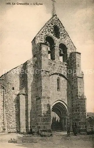 AK / Ansichtskarte La_Crouzille Eglise Kirche La_Crouzille
