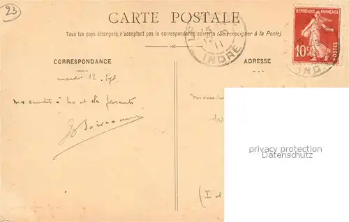 AK / Ansichtskarte Fresselines Confluent des deux Creuses Fresselines