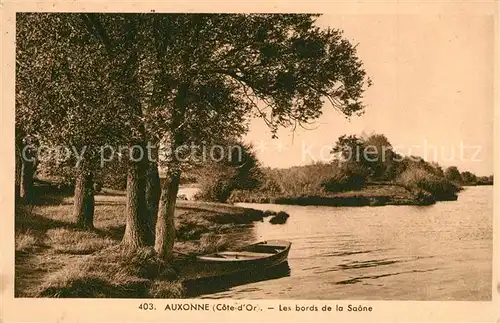 AK / Ansichtskarte Auxonne Les bords de la Saone Auxonne