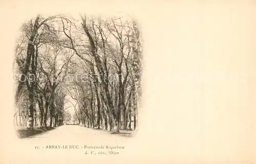 AK / Ansichtskarte Arnay le Duc Promenade Arquebuse Arnay le Duc