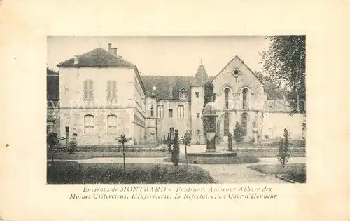 AK / Ansichtskarte Fontenay_Cote_d_Or Ancienne Abbaye des Moines Cisterciens Fontenay_Cote_d_Or