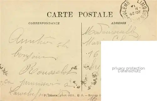 AK / Ansichtskarte La_Rochefoucauld Chateau vu au nord est La_Rochefoucauld