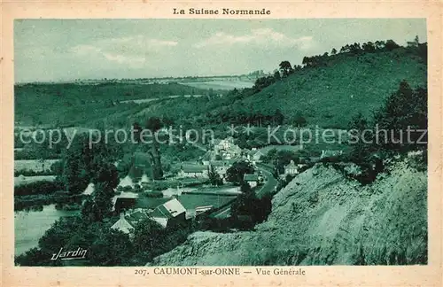 AK / Ansichtskarte Caumont sur Orne Vue generale La Suisse Normande Caumont sur Orne