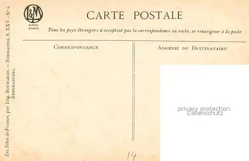 AK / Ansichtskarte Arromanches les Bains Les Sites de France par Eug. Bourgeois Dessin Kuenstlerkarte Serie XXV No. 6 Arromanches les Bains