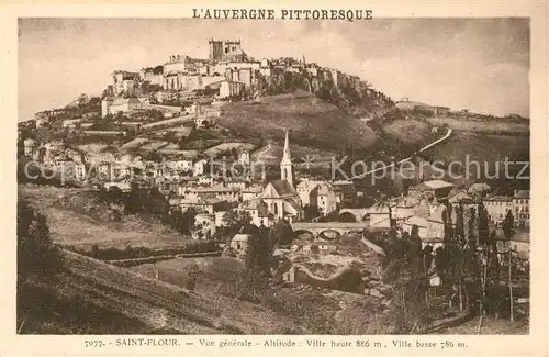 AK / Ansichtskarte Saint Flour_Cantal Vue generale Saint Flour Cantal