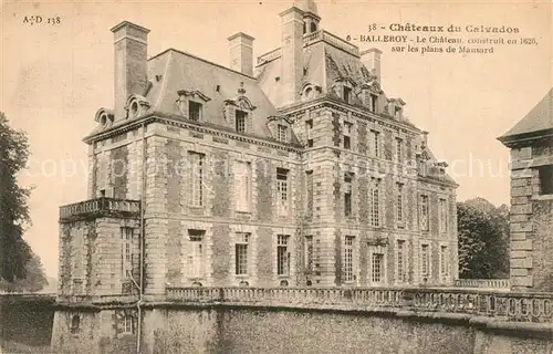 AK / Ansichtskarte Balleroy Chateau Schloss Balleroy