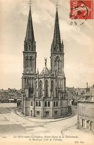 AK / Ansichtskarte La_Delivrande Eglise Notre Dame Basilique La_Delivrande