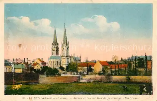 AK / Ansichtskarte La_Delivrande Ancien et celebre lieu de pelerinage Basilique La_Delivrande