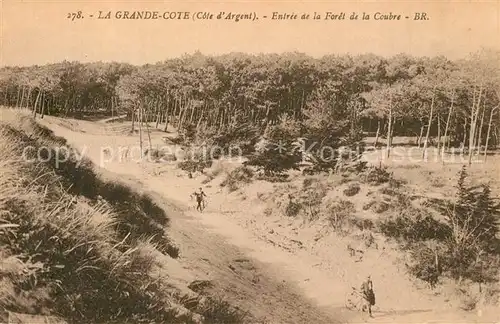 AK / Ansichtskarte La_Grande_Cote Entree de la Foret de la Coubre 