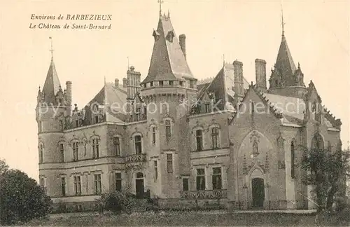 AK / Ansichtskarte Barbezieux Saint Hilaire Chateau de Saint Bernard Barbezieux Saint Hilaire
