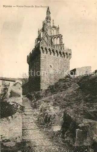 AK / Ansichtskarte Nyons_Drome Notre Dame de Bon Secours Nyons Drome