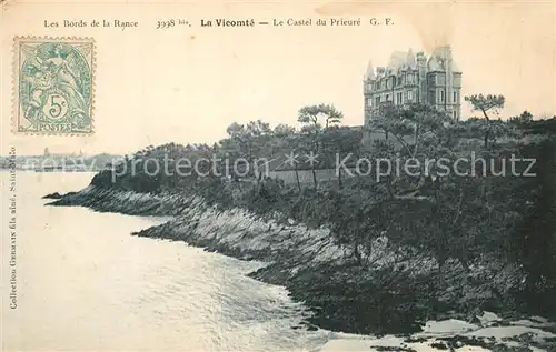 AK / Ansichtskarte La_Vicomte sur Rance Castel du Prieure La_Vicomte sur Rance
