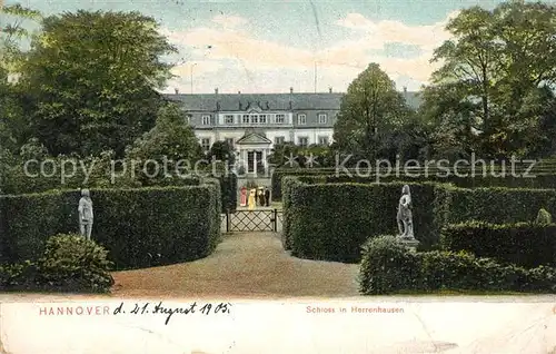 AK / Ansichtskarte Hannover Schloss in Herrenhausen  Hannover