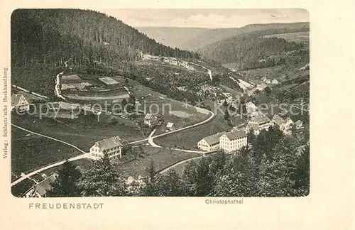 AK / Ansichtskarte Freudenstadt Christophsthal Freudenstadt