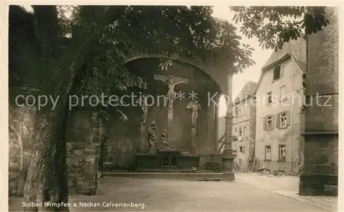 AK / Ansichtskarte Bad_Wimpfen Calvarienberg Bad_Wimpfen
