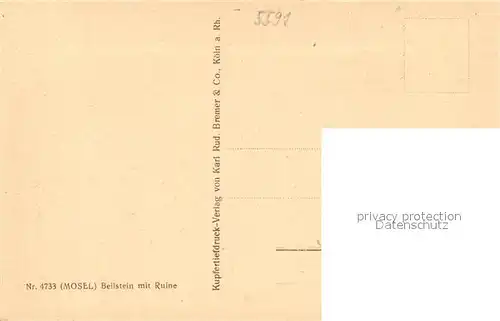 AK / Ansichtskarte Beilstein_Mosel  Beilstein_Mosel