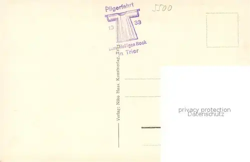 AK / Ansichtskarte Trier Heiliger Rock Dom  Trier