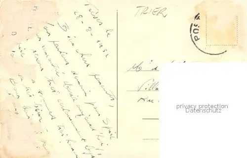 AK / Ansichtskarte Trier  Trier