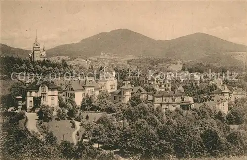 AK / Ansichtskarte Baden Baden Blick vom Friesenberg Baden Baden