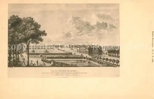 AK / Ansichtskarte Bierre les Semur Chateau de Bierre Dessin Kuenstlerkarte Bierre les Semur