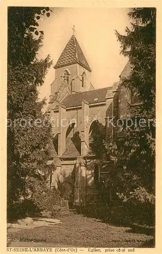 AK / Ansichtskarte Saint Seine l_Abbaye Eglise Saint Seine l Abbaye