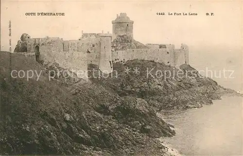 AK / Ansichtskarte Cap_Frehel_Cotes_d_Armor_Bretagne Chateau Fort La Latte Falaises Cap_Frehel