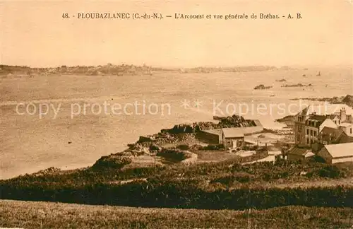 AK / Ansichtskarte Ploubazlanec Arcouest et vue generale de Brehat Ploubazlanec