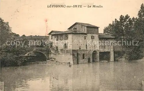 AK / Ansichtskarte Levignac_Toulouse Moulin bords de la Save Levignac Toulouse