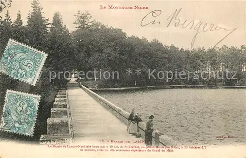 AK / Ansichtskarte Saissac Bassin de Lampy Montagne Noire Saissac