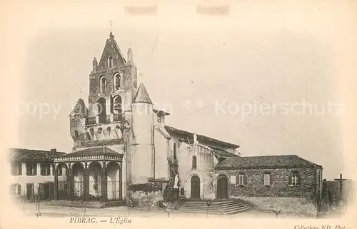 AK / Ansichtskarte Pibrac Eglise Pibrac