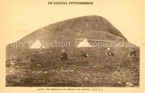 AK / Ansichtskarte Plomb_du_Cantal_Montagne Le sommet 