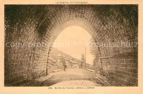 AK / Ansichtskarte Le_Lioran Sortie du Tunnel Le_Lioran