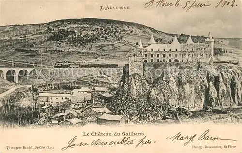 AK / Ansichtskarte Andelat Chateau de Sailhans Andelat