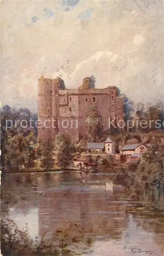 AK / Ansichtskarte Clisson Chateau Les Sites de France par Eug. Bourgeois Dessin Kuenstlerkarte Serie V No. 7 Clisson