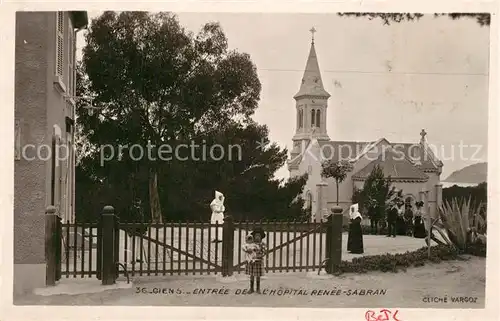 AK / Ansichtskarte Giens_Var Entree de lHopital Renee Sabran Giens_Var
