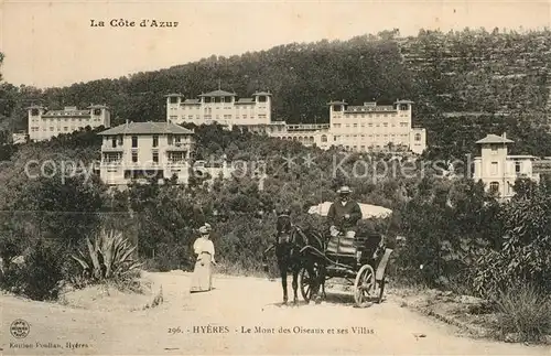 AK / Ansichtskarte Hyeres_les_Palmiers Le Mont des Oiseaux et ses Villas Hyeres_les_Palmiers