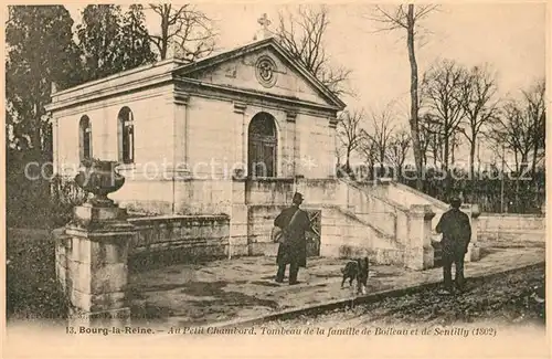 AK / Ansichtskarte Bourg la Reine Au Petit Chambord Tombeau de la famille de Bolleau et de Sentilly Bourg la Reine