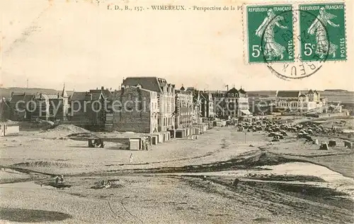 AK / Ansichtskarte Wimereux Perspective de la Place Wimereux