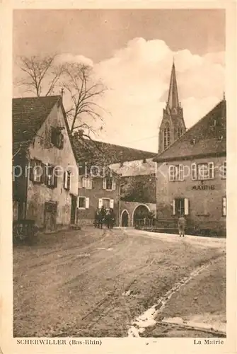 AK / Ansichtskarte Scherwiller La Mairie Scherwiller